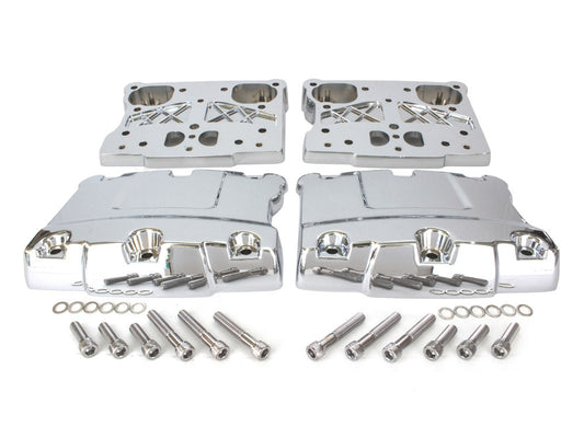 Rocker Covers – Chrome. Fits Twin Cam 1999-2017.