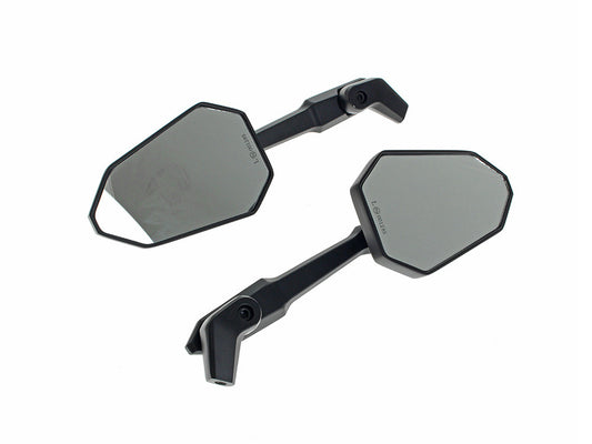 Extremity Mirrors with Adjustable Stem – Black