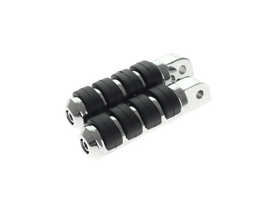 Comfort Iso Style Large Footpegs – Chrome. Fits Softail 2018up Rear Passenger