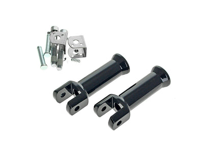 Passenger Footpeg Mount Kit – Black. Fits Softail 2018up