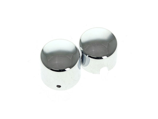 Rear Axle Covers – Chrome. Fits Softail 2000-2007
