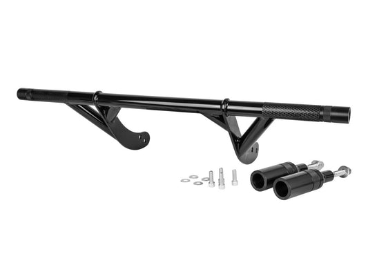 Front & Rear Brawler Crash Bar Kit – Black. Fits Dyna 2006-2017 with Mid-Mount Controls