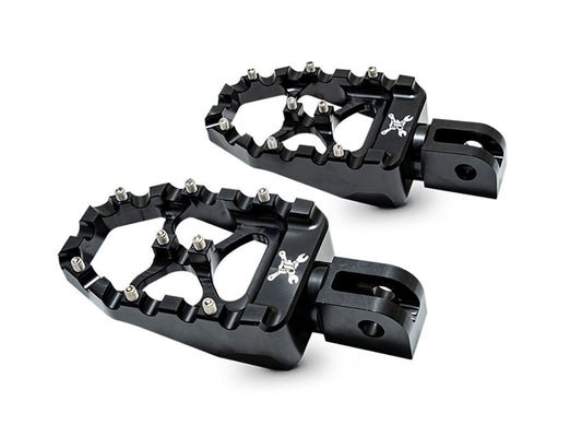 MX Evolution Footpegs – Black. Fits Softail 2018up Rear Passenger