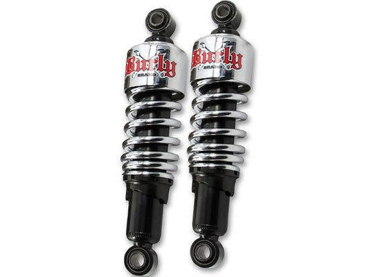 10-1/2in. Slammer Rear Shock Absorbers – Chrome. Fits Sportster 1988-2003.