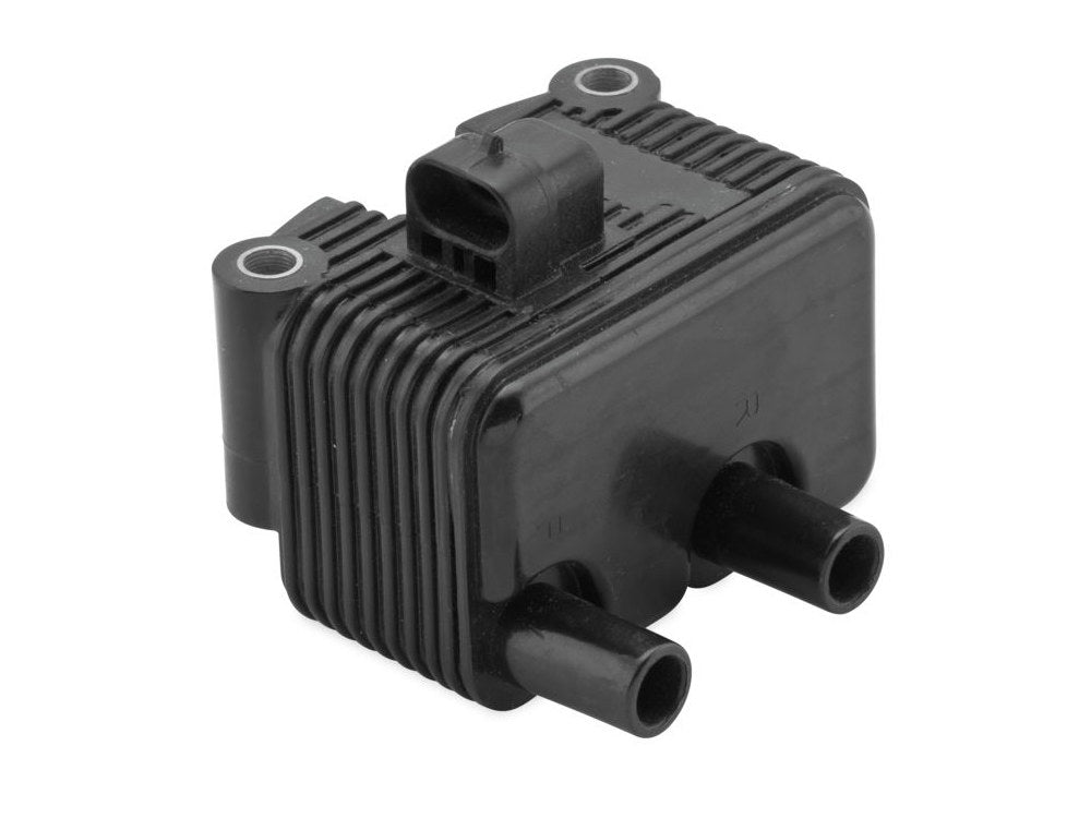 Ignition Coil – Black. Fits Twin Cam 1999-2006 & Sportster 2004-2006 Models with Carburettor.