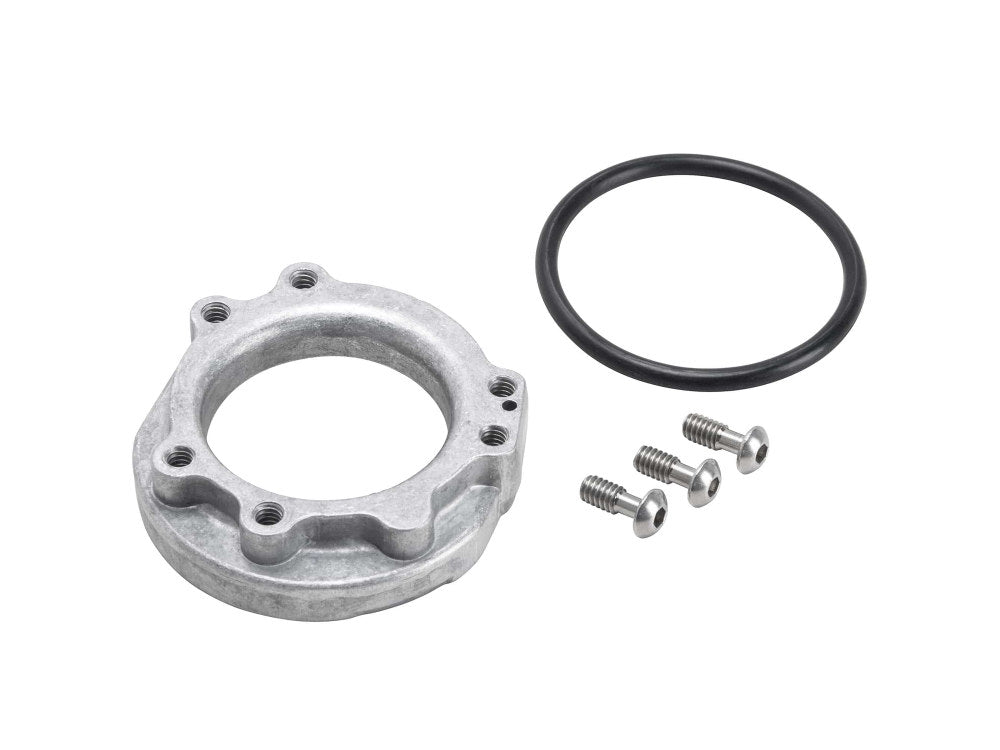 Mikuni HSR Adapter to Harley CV Air Cleaner Bolt Pattern. Fits 42mm, 45mm & 48mm Mikuni Carburettors