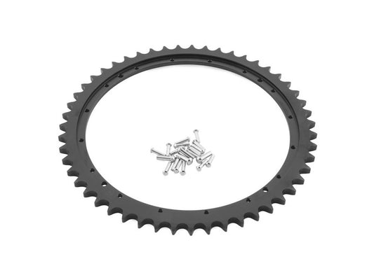 51 Tooth Rear Chain Sprocket For Drum Brake. Fits Big Twin 1930-1957 & Sportster 1954-1978