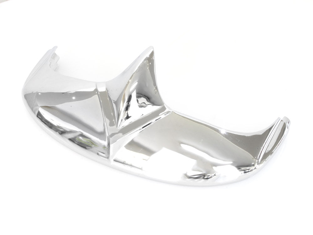 Front V-Type Style Fender Tip – Chrome. Fits FL 1949-1986 & Original Equipment on FL 1959-1966.