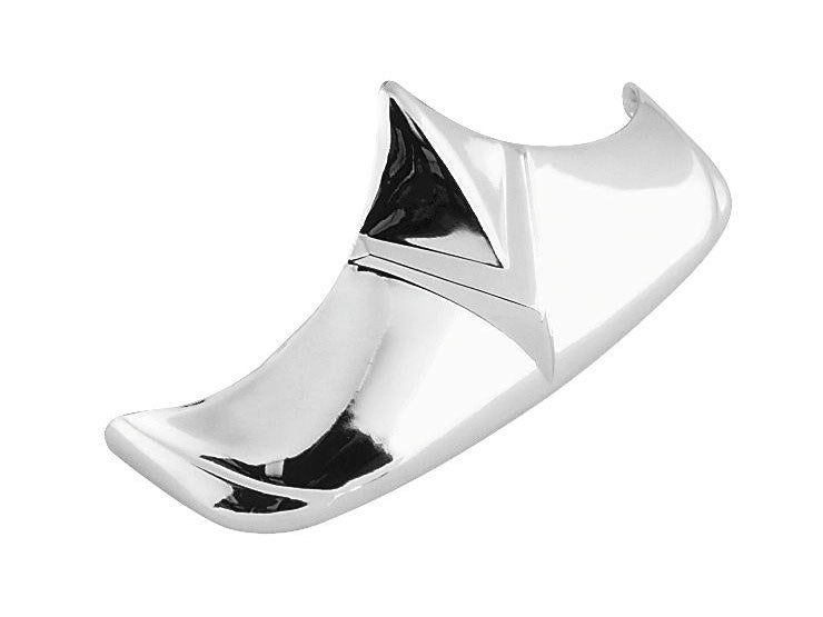 Rear V-Type Style Fender Tip – Chrome. Fits FL 1959-1966.