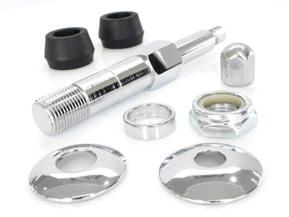 Upper Shock Stud Kit – Chrome. Fits 4Spd Big Twin 1973-1986