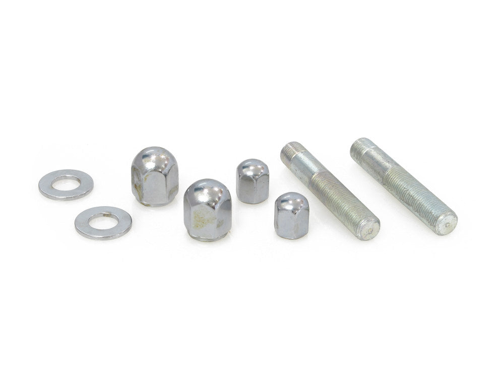 Lower Shock Stud Kit. Fits 4Spd Big Twin 1973-1986