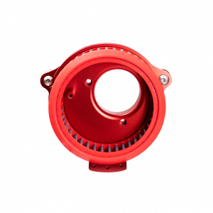 Massive Air Cleaner Back Plate Red