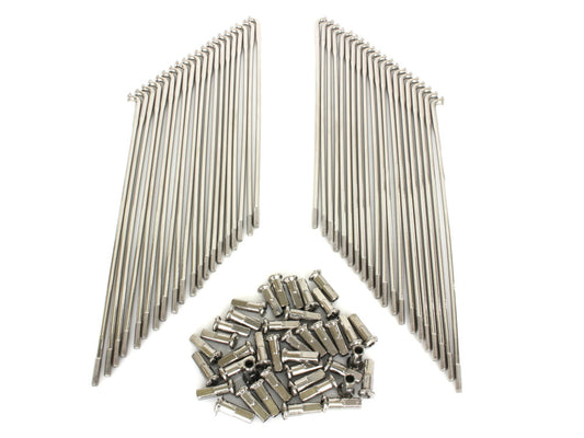 21in. Spokes – Polished Stainless Steel. Fits Original Style H-D Drop Center Rims & Genuine H-D Smooth Profile Rims when used in conjunction with 1997up H-D style Wide Glide Front Hub.