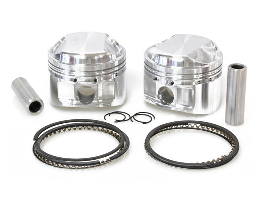 Std Pistons with 8.5:1 Compression Ratio. Fits Big Twin 1941-1979 with 74ci Shovel Engine.