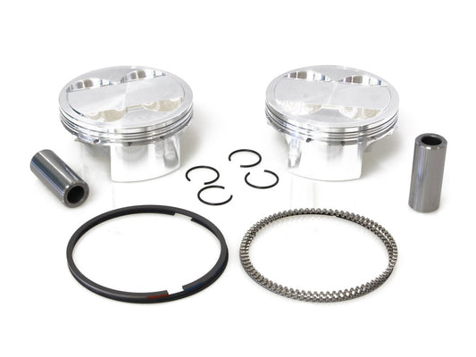 Std Pistons with 12.0:1 Compression Ratio. Fits Milwaukee-Eight 2017up with Screamin Eagle 131ci Engine.