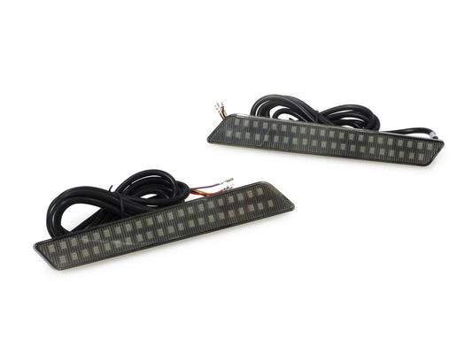 Saddlebag LED Latch Lights – Amber/Red. Fits Touring 2014up.