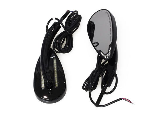 Dynamic LED Mirrors Run/Brake/Turn – Black.