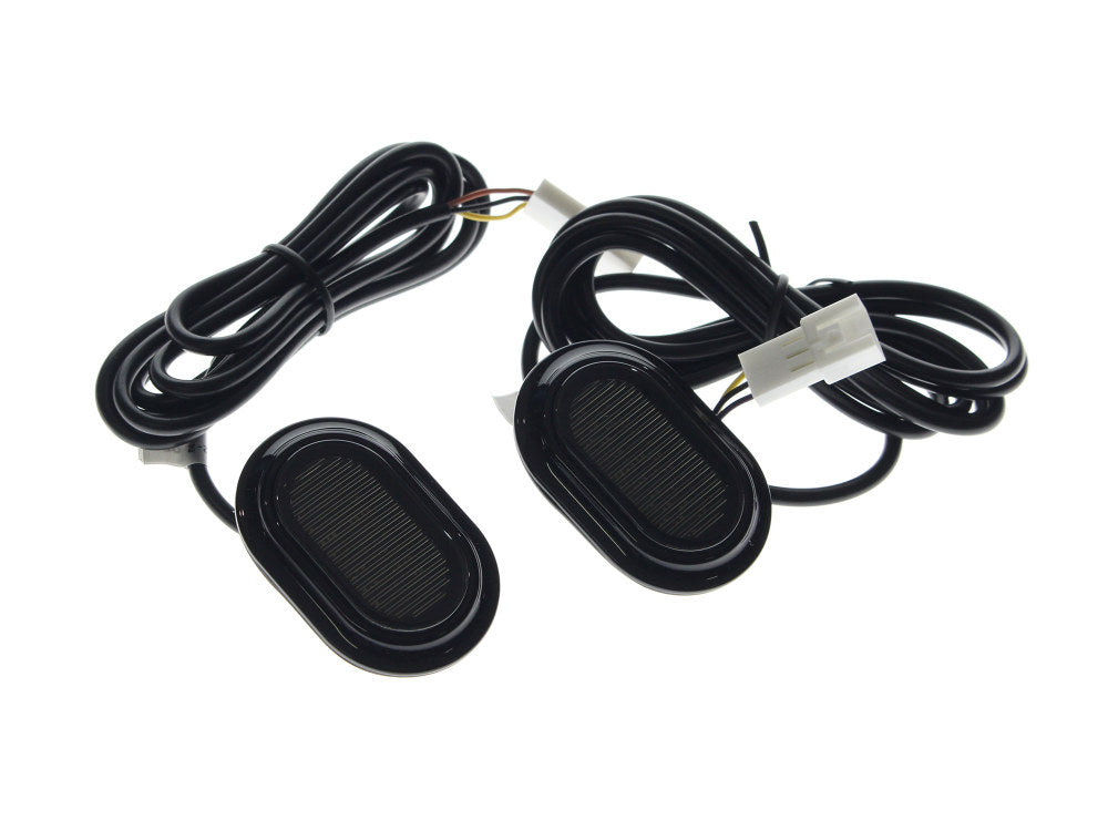 Plugz Antenna Grommet LED’s. Smoked Lens & Black Housing. Fits Street Glide 2014up, Road Glide Special 2015up, Road King Special 2017up