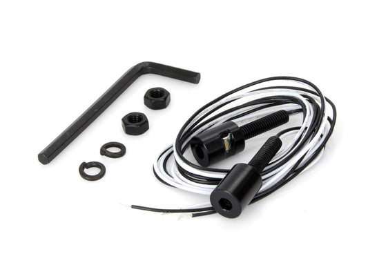 Number Plate Auxillary LED White Light Bolts – Black.