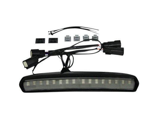 LED High Mount Tour Pak Light – Black Housing, Smoke Lens. Fits Touring 2014up.