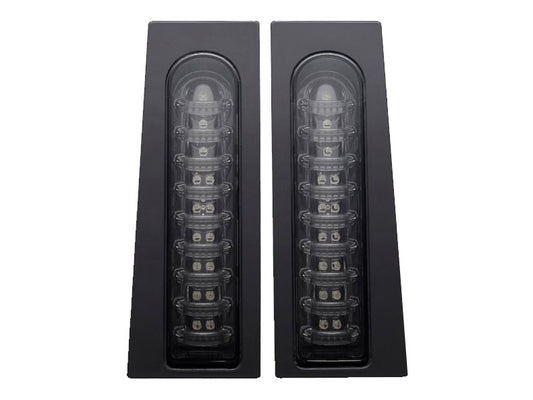 ProBeam LED Fillerz. Red with Smoke Lens – Black. Fits Ultra & Road King Touring Models 2014up & Street/Road Glide ST 2022up