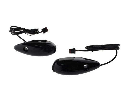 LED Front Dynamic Turn Signals – Black. Fits Road Glide 2015up