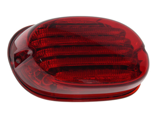 ProBEAM Low Profile LED Tailight. Red Lens & without Number Plate Window. Fits Most 1999up Models