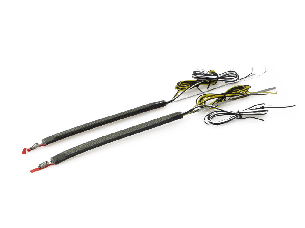 56mm Fork TruWrapz. Amber Turn, White Run with Smoke Lens.