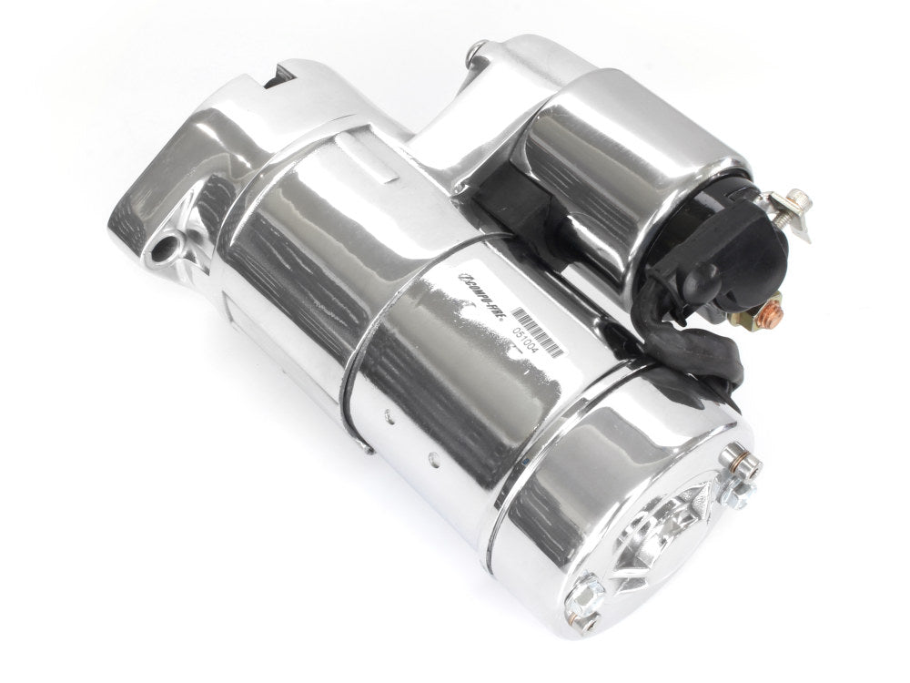 2.0kw Gen3 Starter Motor – Chrome. Fits all Fuel Injected Twin Cam 1999-2006 excluding 2006 Dyna.