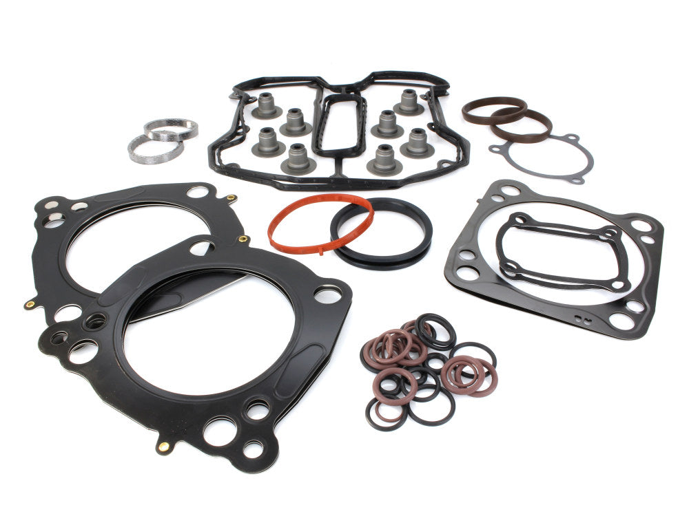 Top End Gasket Kit with 0.040in. Multi-Layer Steel MLS Head Gaskets. Fits Milwaukee-Eight 2017up with 107 Engine & 3.937in. Bore.