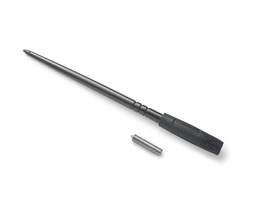 High Caliber 8in. Flexible Aluminum Antenna – Black. Fits HD Touring 1989up, Indian Touring 2014up & Victory Touring 2010-2017