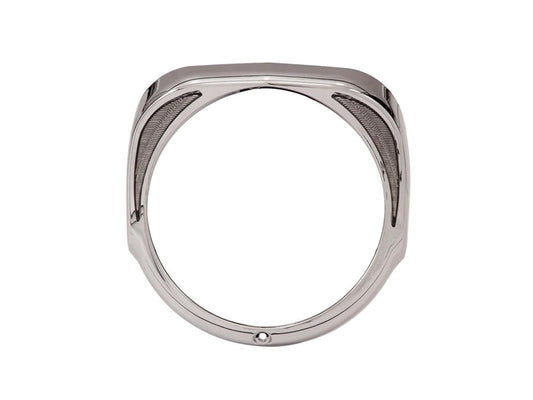 Fang LED Headlight Bezel with White Running Lights – Chrome. Fits Touring 2014-2023