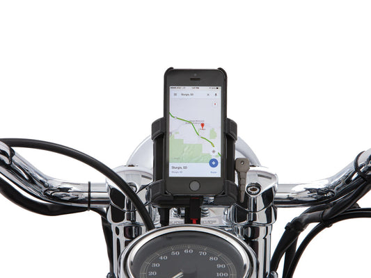 Standard Smartphone / GPS Holder – Chrome Clamp Suits 7/8-1in. Bars