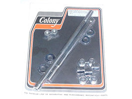 Engine Mount Bolt Kit – Chrome. Fits Softail 2000-2017