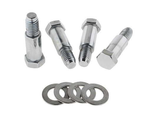 Shock Absorber Bolt Kit – Chrome. Fits Softail 1984-2017