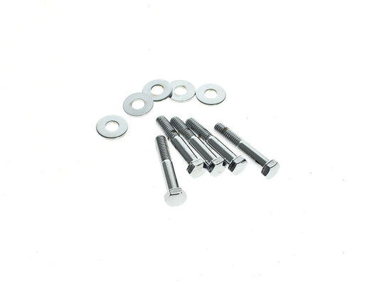 Rear Pulley or Sprocket Bolts – Chrome Hex Head. 7/16in.-14 x 2.50in.
