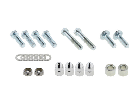 Fender Strut Mount Kit – Chrome. Fits FX 1972-1986.