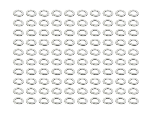 5/16in. Lock Washer – Chrome. Pack of 100.