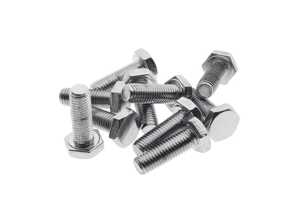 1/4-28 x 3/4in. UNF Hex Head Bolts – Chrome. Pack 10.