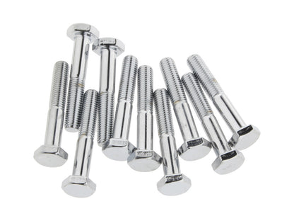 1/4-28 x 1-1/2in. UNF Hex Head Bolts – Chrome. Pack 10.
