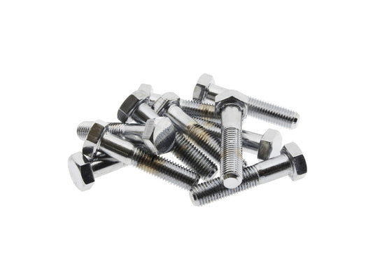 5/16-24 x 1-1/2in. UNF Hex Head Bolts – Chrome. Pack 10.