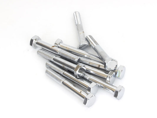 5/16-24 x 2-1/4in. UNF Hex Head Bolt – Chrome. Pack 10.