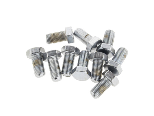 3/8-24 x 3/4in. UNF Hex Head Bolts – Chrome. Pack 10.