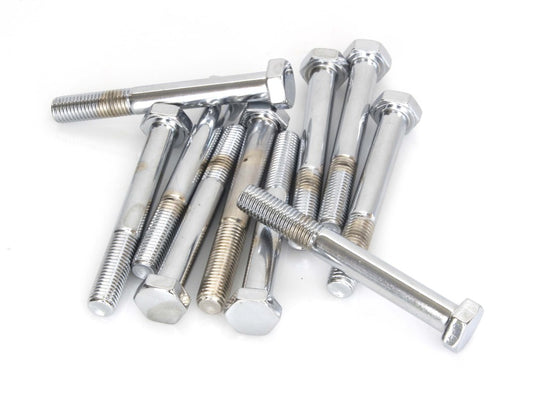 5/16-24 x 2-1/2in. UNF Hex Head Bolt – Chrome. Pack 10.