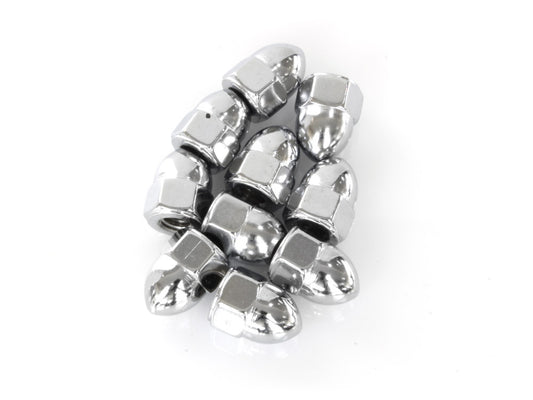 1/4-20 UNC Acorn OEM Style Nuts – Chrome. Pack 10.