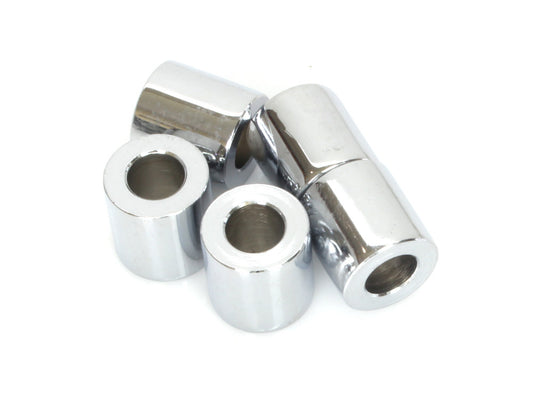 3/8in. ID x 3/4in. Wide Steel Spacers – Chrome. Pack 5.