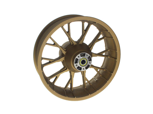 18in. x 5.50in. wide Marlin 3D Wheel with Rear Hub – Bronze. Fits Touring 2009up with ABS