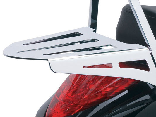 Luggage Rack – Chrome. Fits Suzuki M109R 2006up.