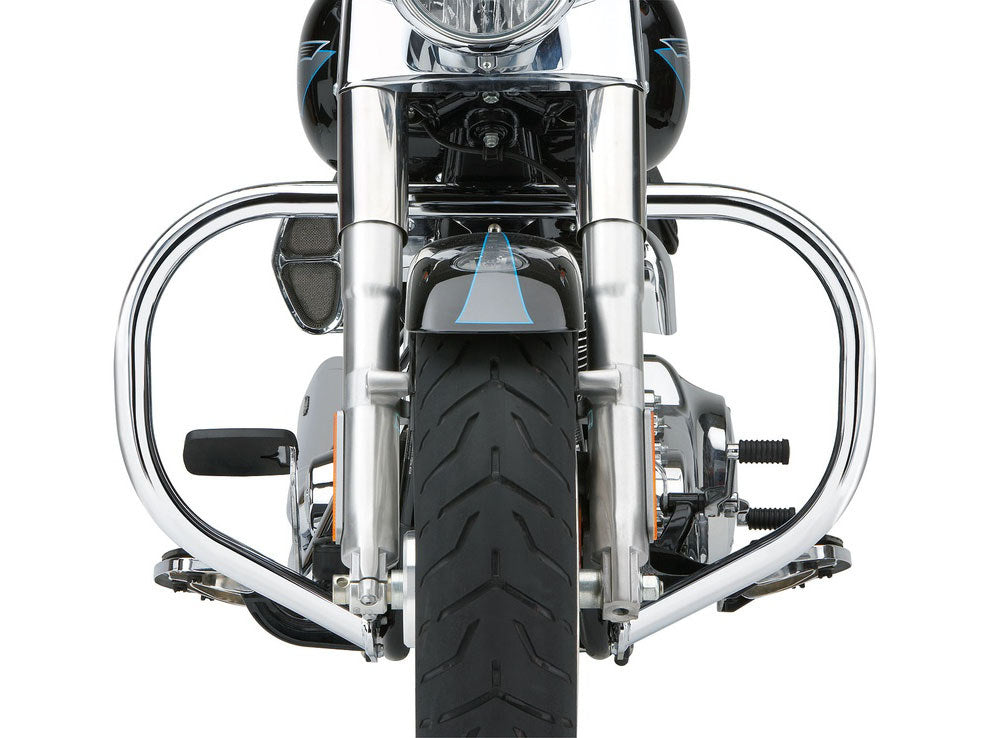 Engine Guard Freeway Bar – Chrome. Fits FL Softail 2000-2017.