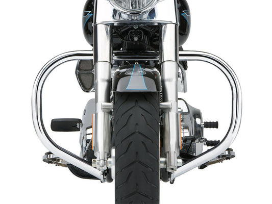 Engine Guard Freeway Bar – Chrome. Fits FL Softail 2000-2017.